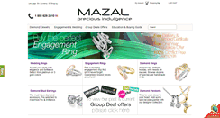 Desktop Screenshot of mazaldiamond.com